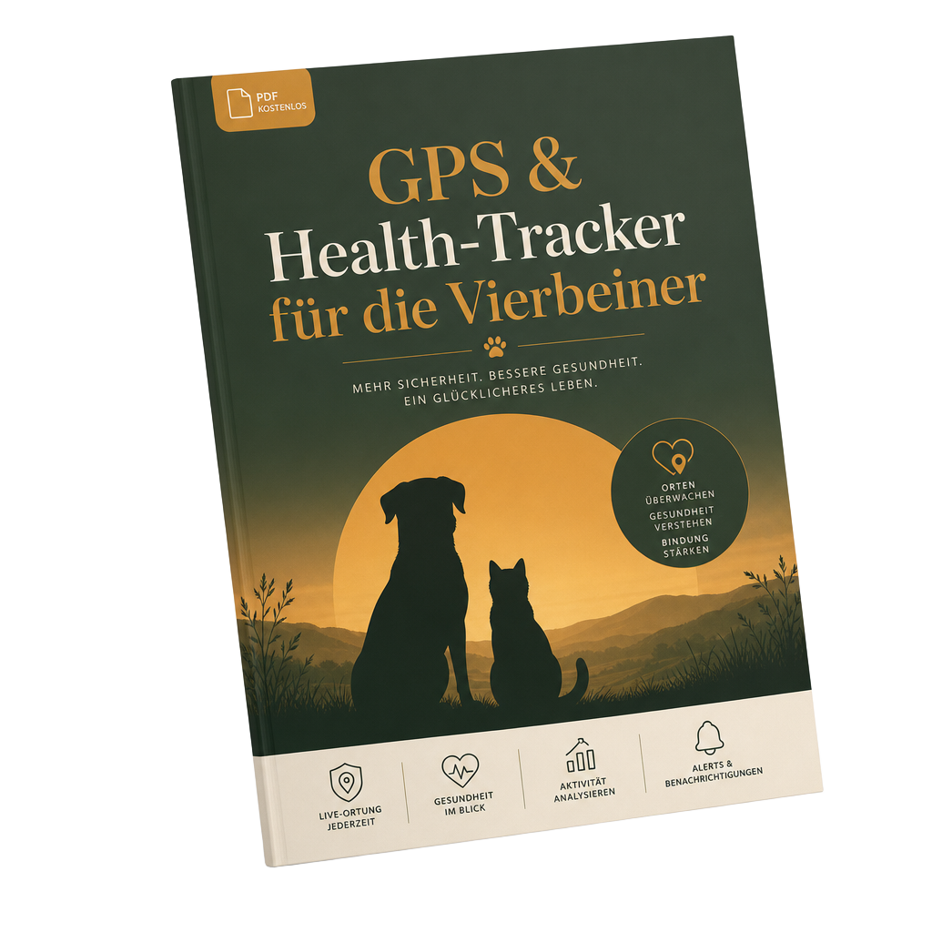 Cover des kostenlosen Reports GPS & Health-Tracker für die Vierbeiner